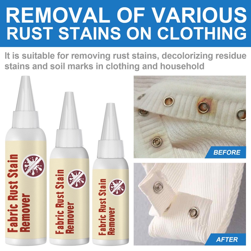 100/50ml Stain Stain Remover Fabric Rust Stain Remover Waterless
