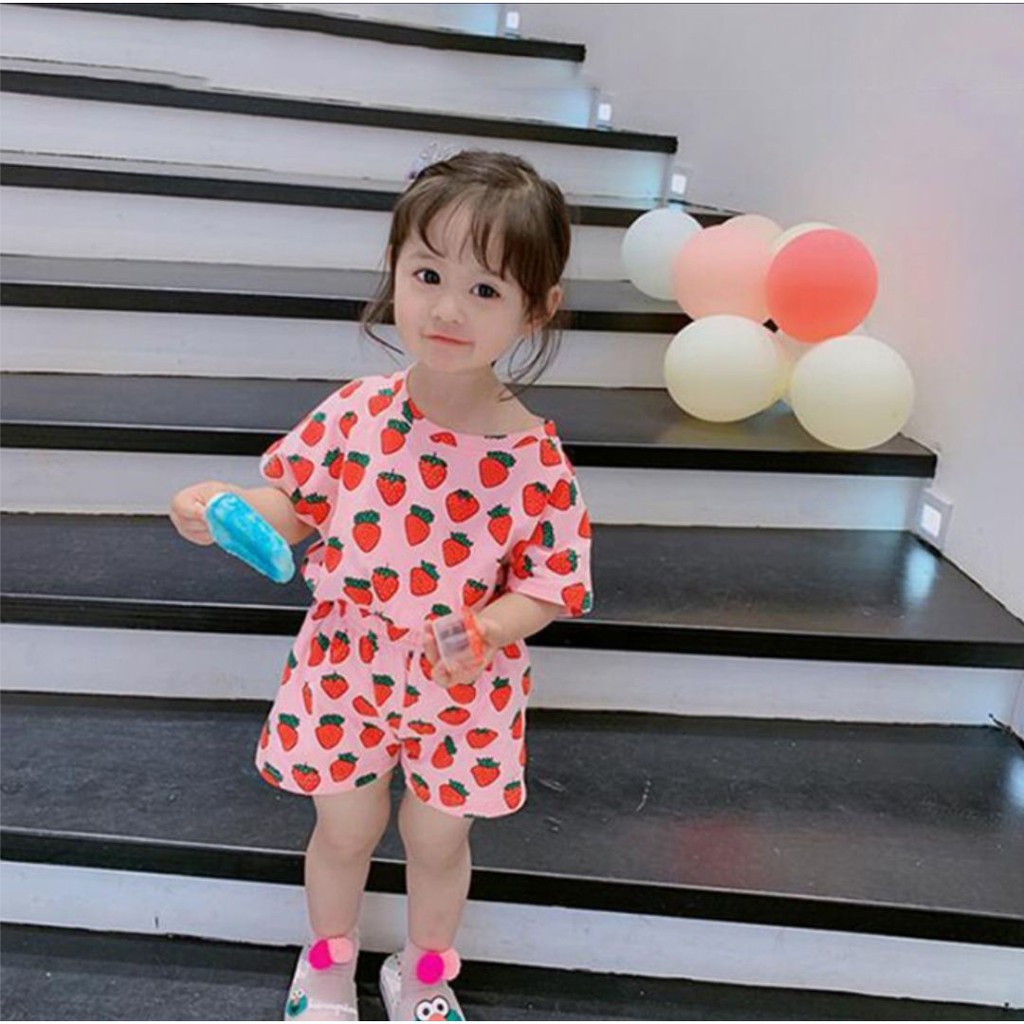 [READY STOCK] Baby Girl / Kids Fashion short sleeve wear / Children