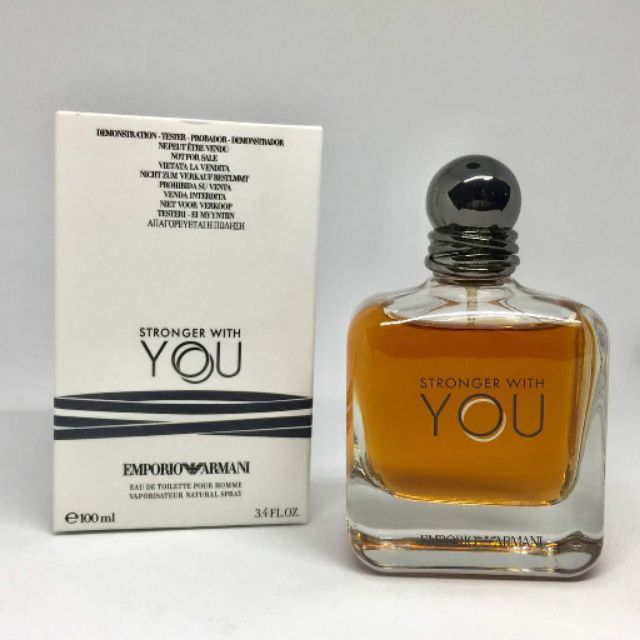 armani stronger with you 100ml perfume