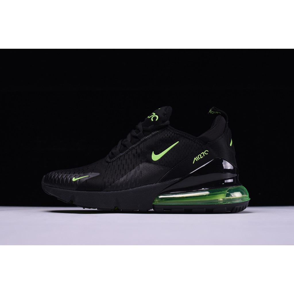 Nike Air Max 270 Black Neon Green | Shopee Malaysia