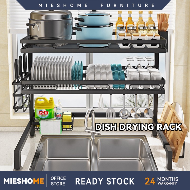 Dish Drying Rack, Kitchen Sink Organizer and Over the Sink Dish Drying