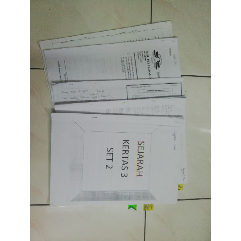 Kertas Soalan Peperiksaan Tahun Tahun Lepas Spm Sejarah Past Year Questions History Shopee Malaysia