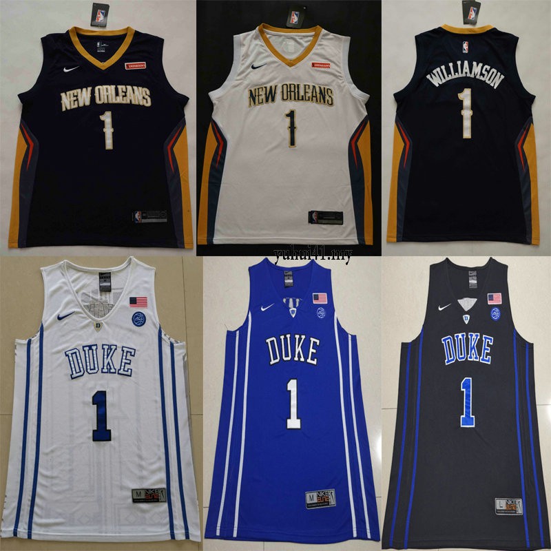 black duke zion jersey