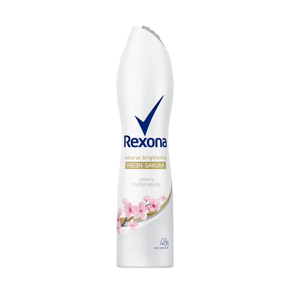 Rexona Women Advanced Brightening Spray Deodorant Sakura Fresh 150ml |  Shopee Malaysia