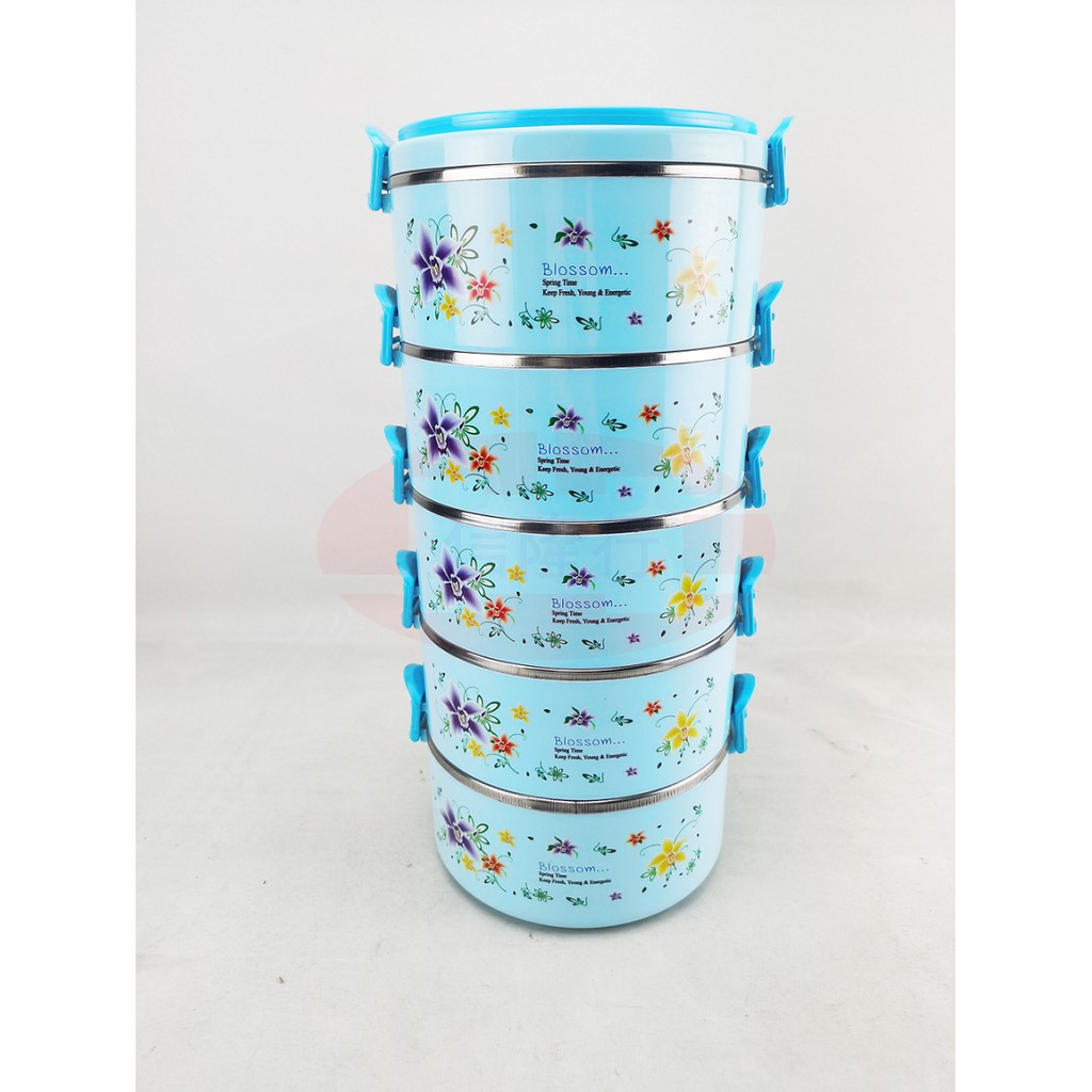 PB610/5 Five tier Keep warm food carrier / TIFFIN / HOT POT / Cold Pot