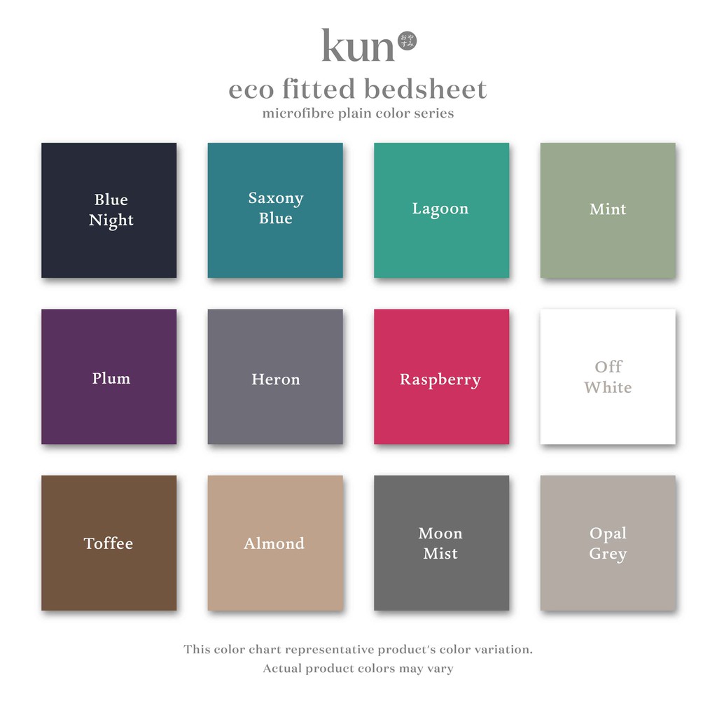 KUN 12 Colors Premium Fitted Bed Sheet / Cadar Tilam Getah Keliling (Single / Super Single / Queen / King) #7