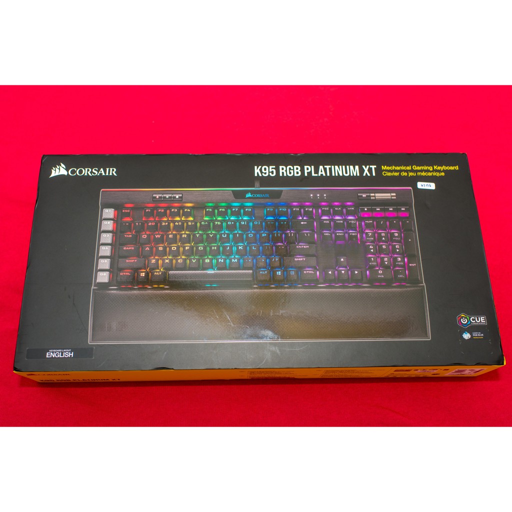 Used Corsair K95 Rgb Platinum Xt Mechanical Gaming Keyboard Shopee Malaysia