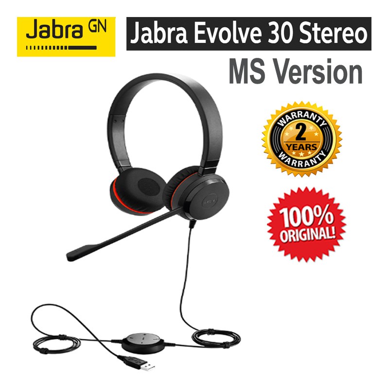 evolve 30 headset