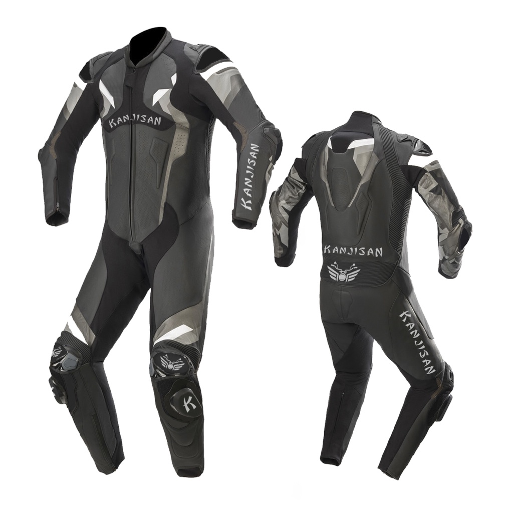 Original Motor bike Riding Suit Cowhide Leather Sports Racing Suit ...