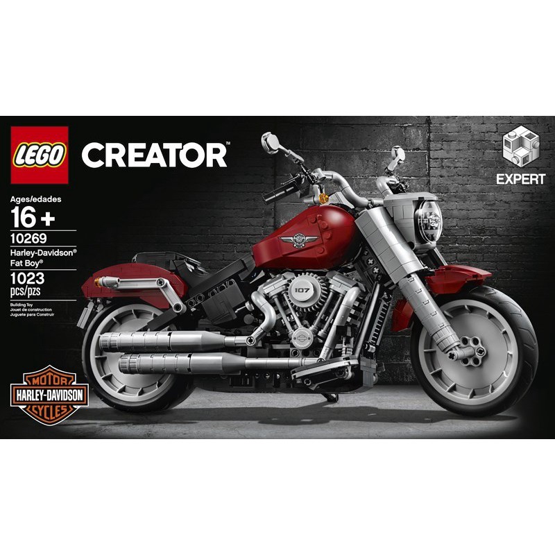 lego harley davidson fat boy