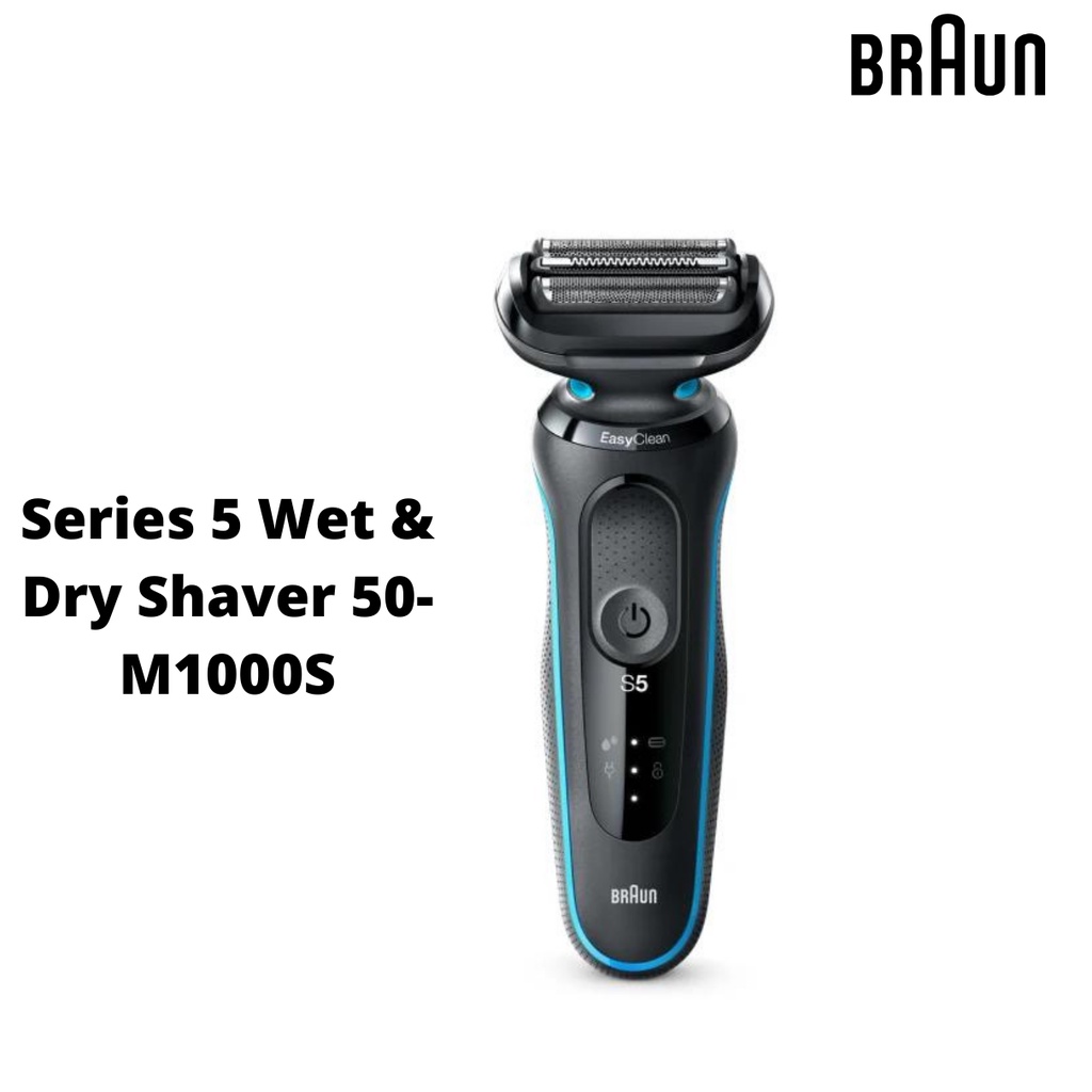 BRAUN Electric Shaver Series 5 50M1000s Wet & Dry Shaver Shopee Malaysia