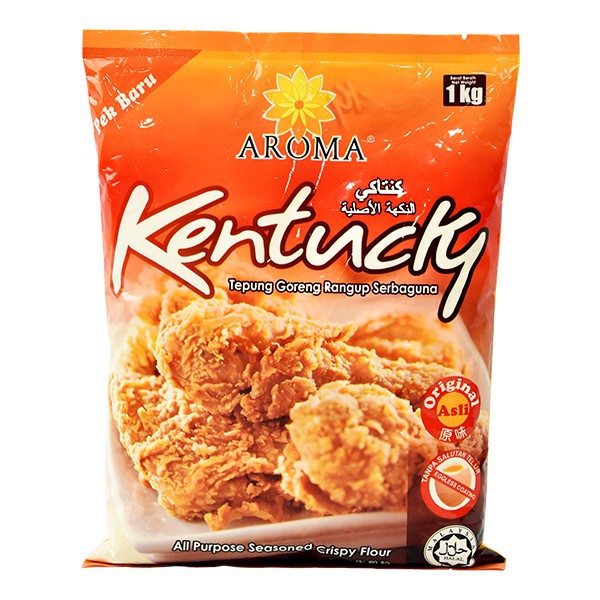 Aroma Fried Chicken Powder / Tepung Goreng Ayam 1kg ( Orginal / Spicy