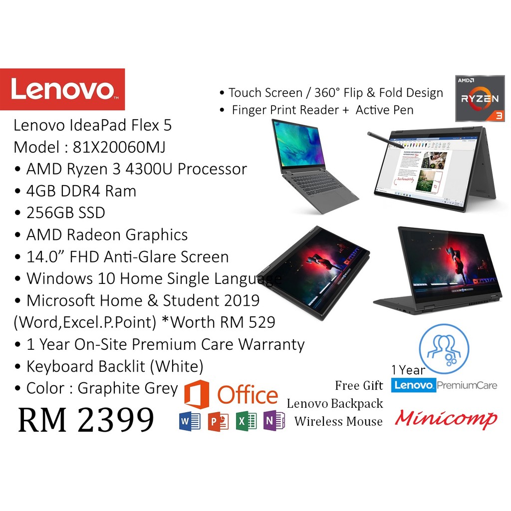 Lenovo flex 5 price in malaysia
