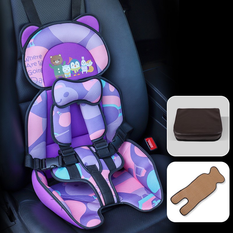 Portable baby car seat Multiple baby seats, cute cartoon packages for