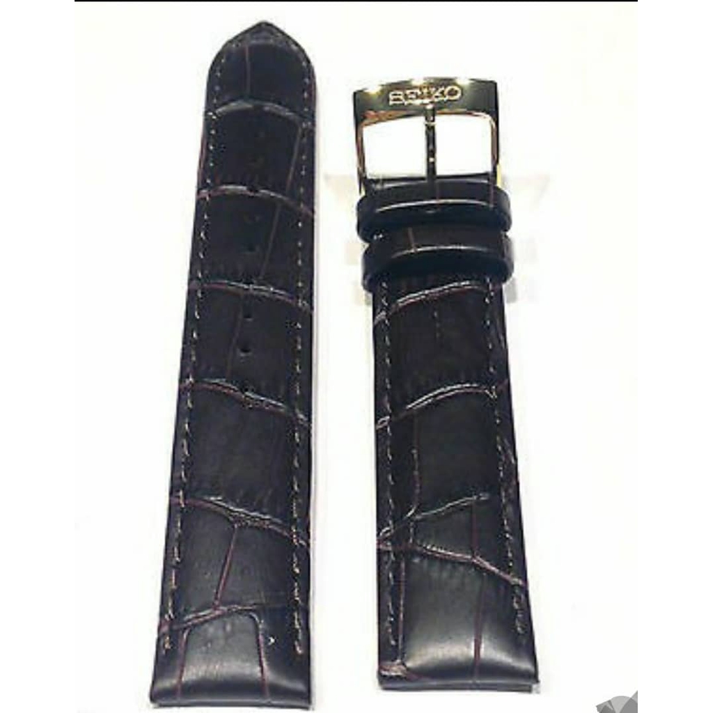Genuine 18mm Seiko Calf Leather Strap Band -Strap Model L07K012K0 | Shopee  Malaysia