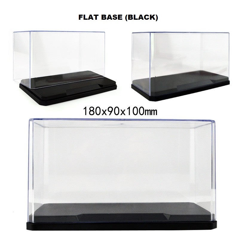 Display Case for Minifigure Display Box Acrylic Action Figures Blocks Minifigure 3 Layers Movable Design Plastic Dustproof Storage Display Boxes（Gray） 