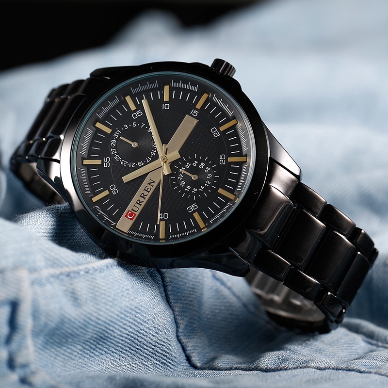 current men's quartz watch