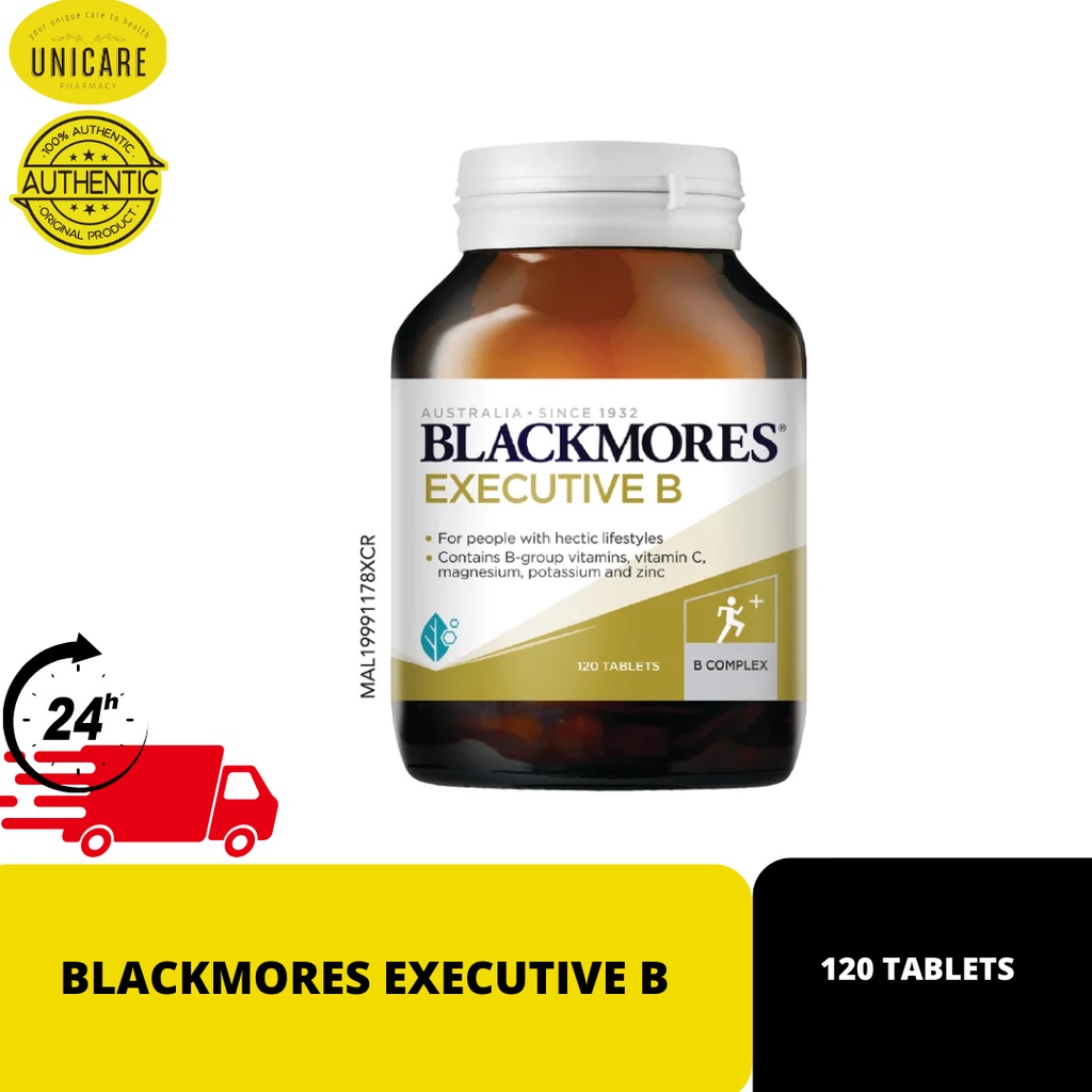 BLACKMORES EXECUTIVE B (120 TABLETS) | Shopee Malaysia