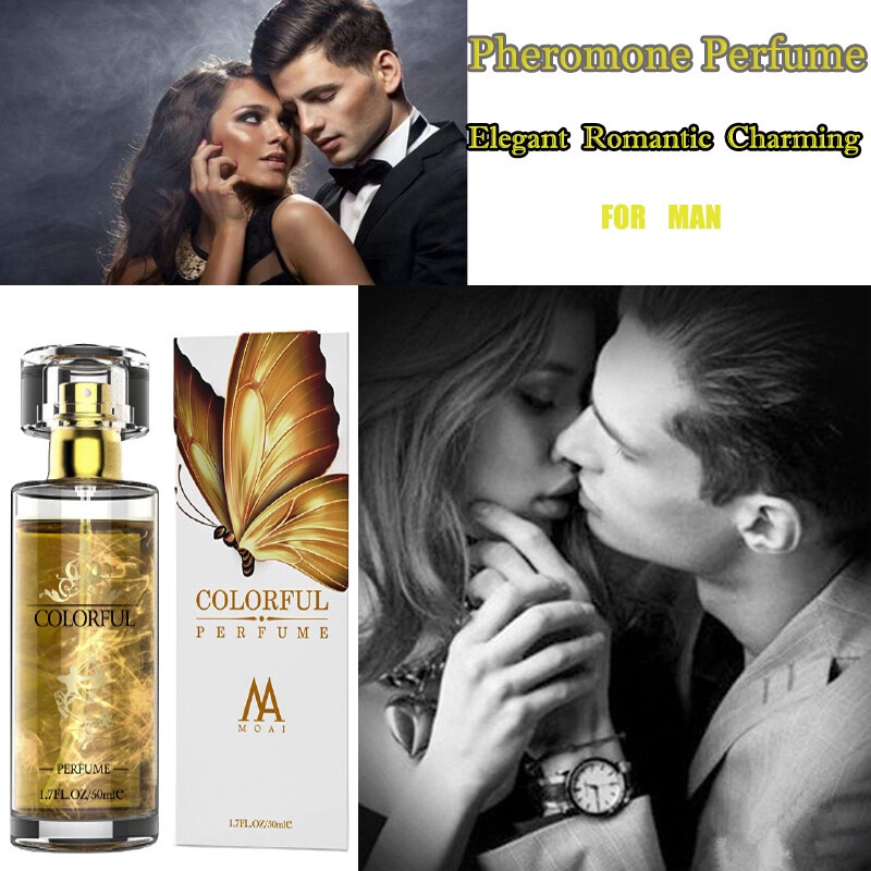 Pheromone Perfume Sex Orgasm Body Spray Attract Female Aromatic Moai Seductive For Men Long Last