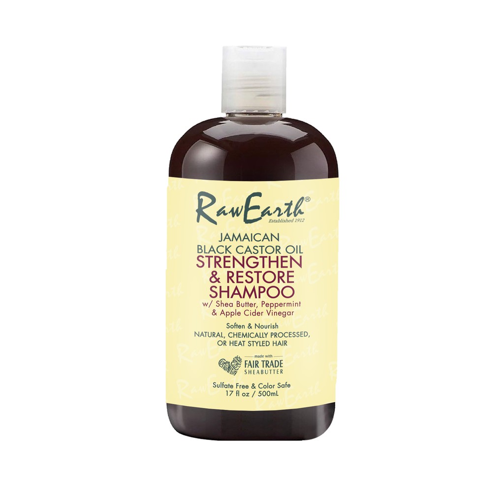 Rawearth Jamaican Black Castor Oil Strengthen Restore For Damaged Hair Shampoo Shampoo For Damaged Hair Shopee Malaysia