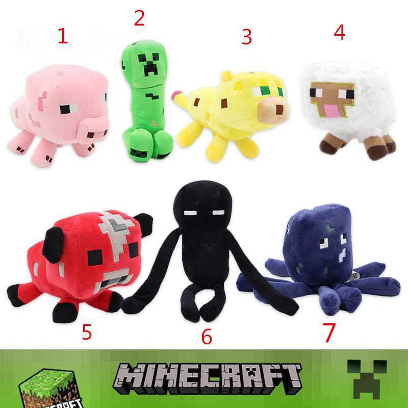 minecraft cuddly toys