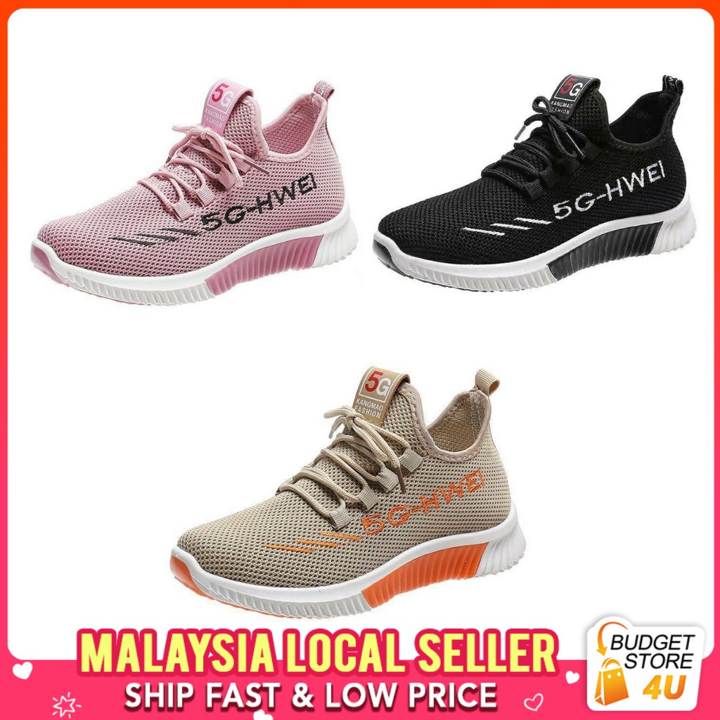 READY STOCK💝Sneakers 5G Woman Sport Shoe Kasut Perempuan ...