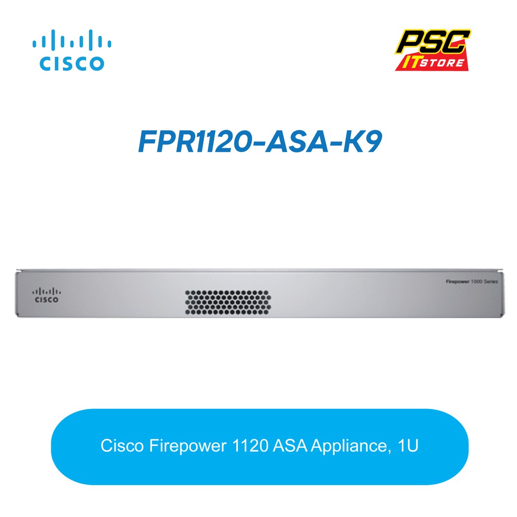 Dispositivo Cisco FPR1120-ASA-K9 Firepower 1120 ASA 1U 