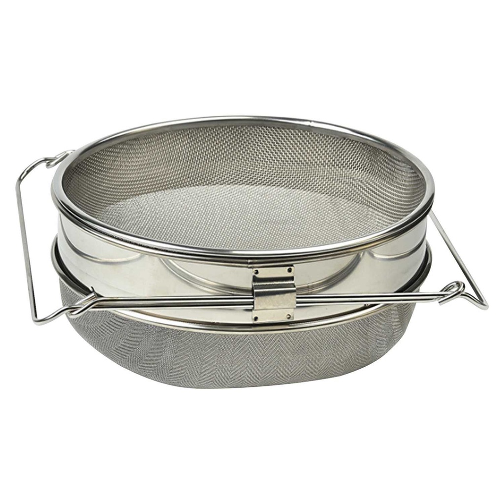 Double Sieve Honey Strainer Honey Strainer Set Stainless Steel Bucket