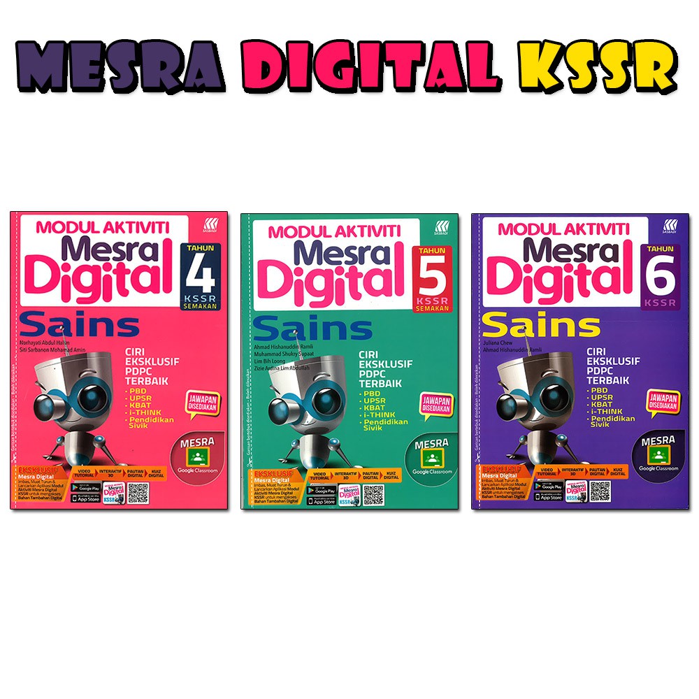 Aneka Modul Aktiviti Mesra Digital Tahun 4 2021 Kssr Sains Lazada