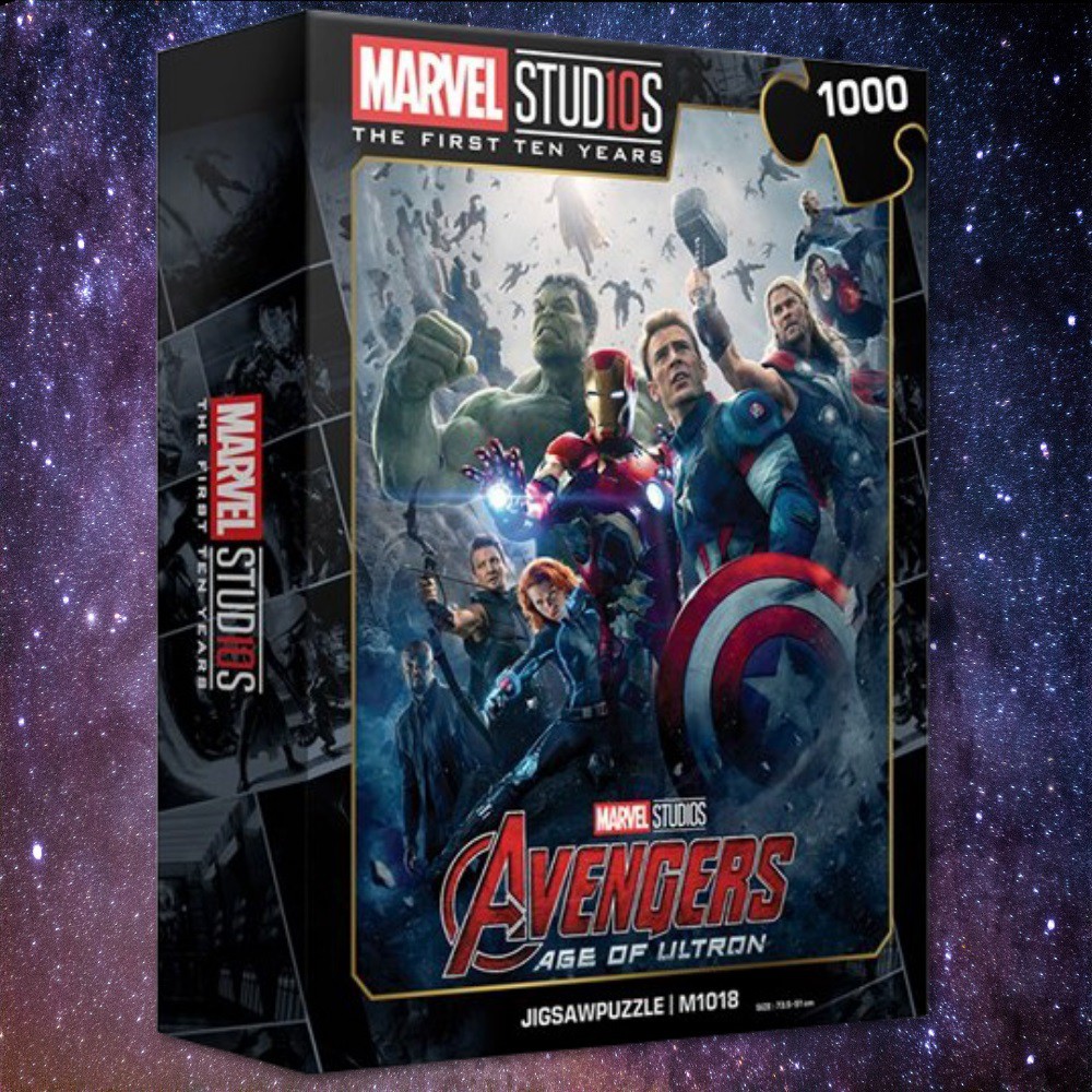 Marvel 10th Anniversary Edition Jigsaw Puzzles 1000 Pieces Marvel Collection Puzzle Shopee Malaysia
