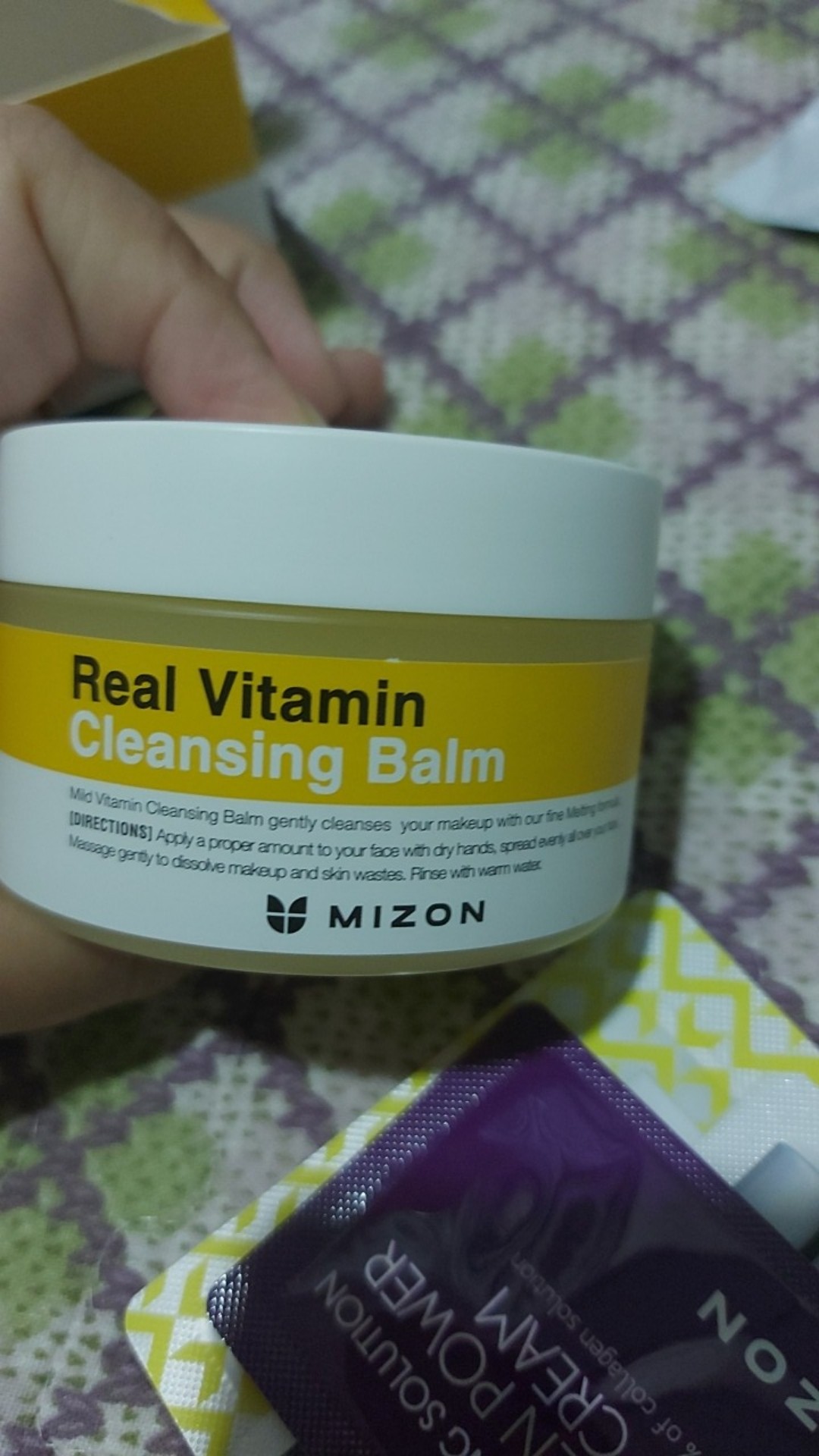 mizon real vitamin cleansing balm