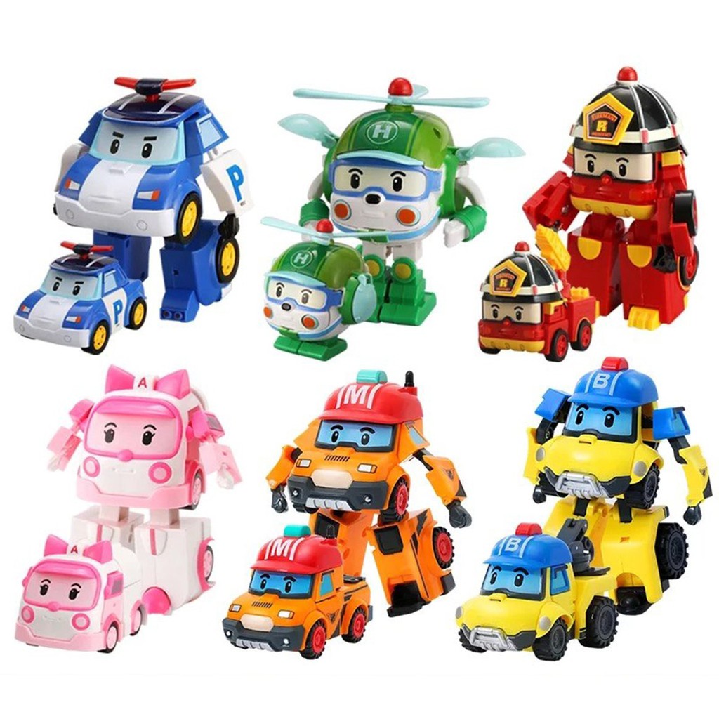 robocar poli toy set