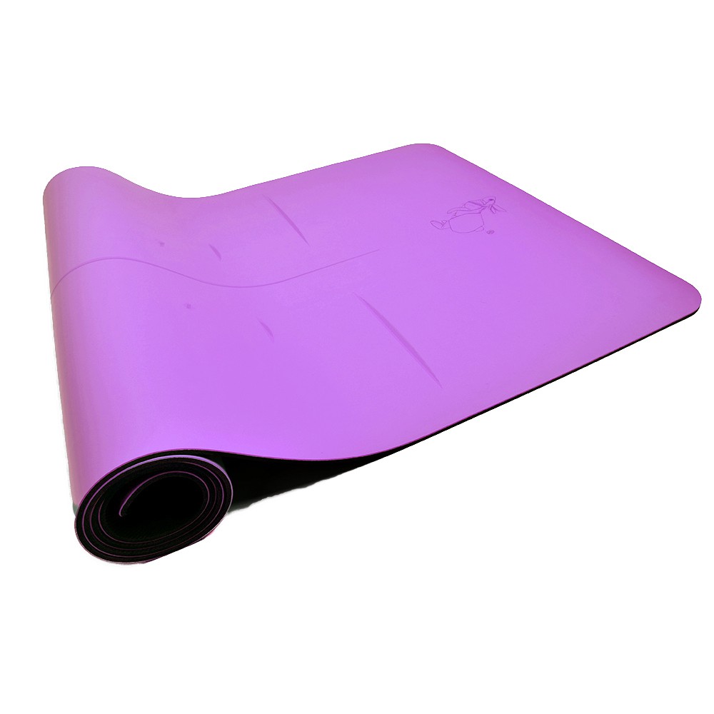 ViQ Natural Rubber PU Yoga Mat - Gym Exercise Accessories High Quality