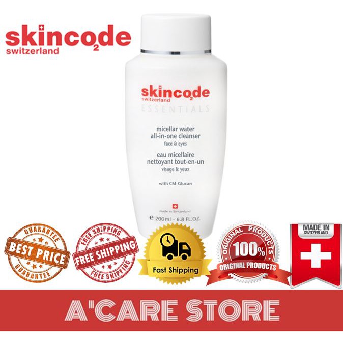 skincode micellar water