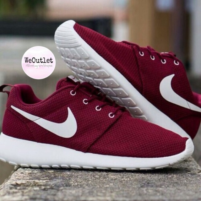 nike roshe 1 maroon