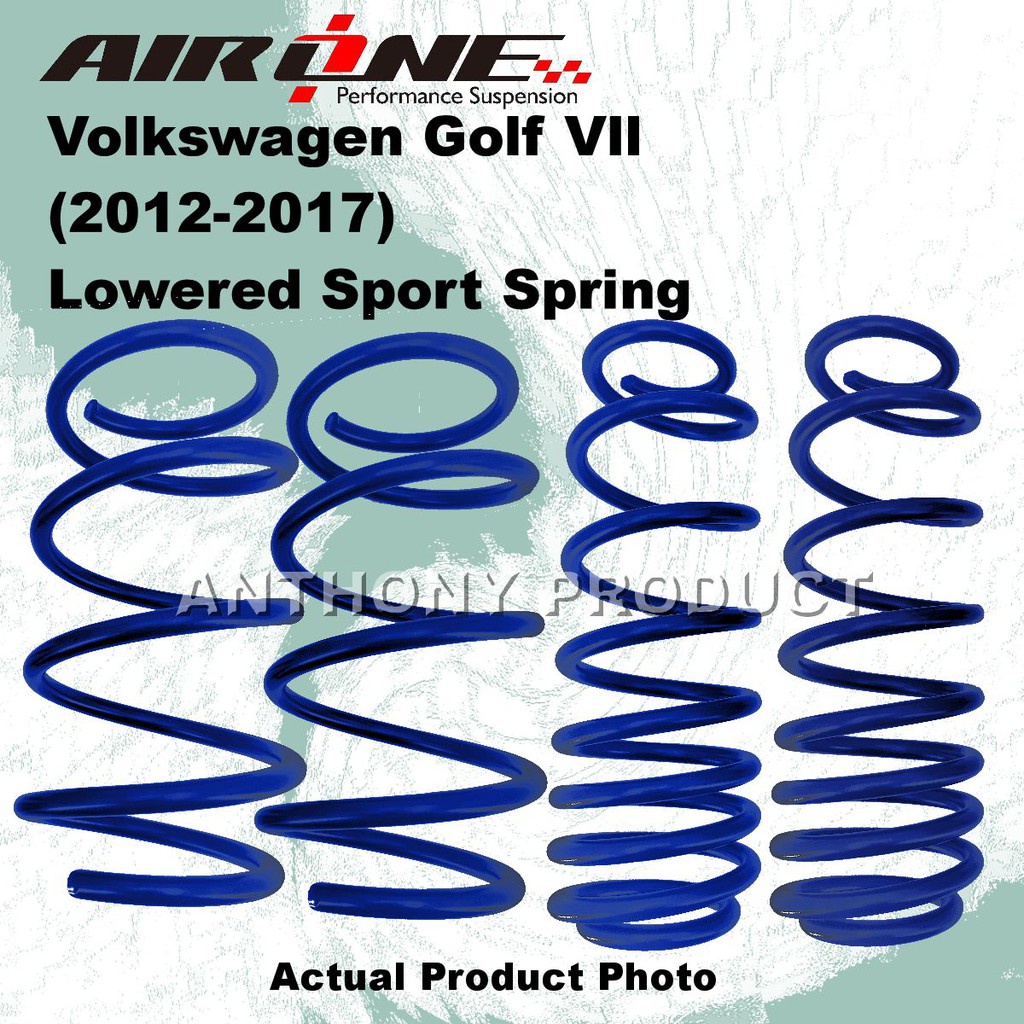 AIRONE Volkswagen Golf MK5 V MK6 VI MK7 VII Lowered Sports Spring