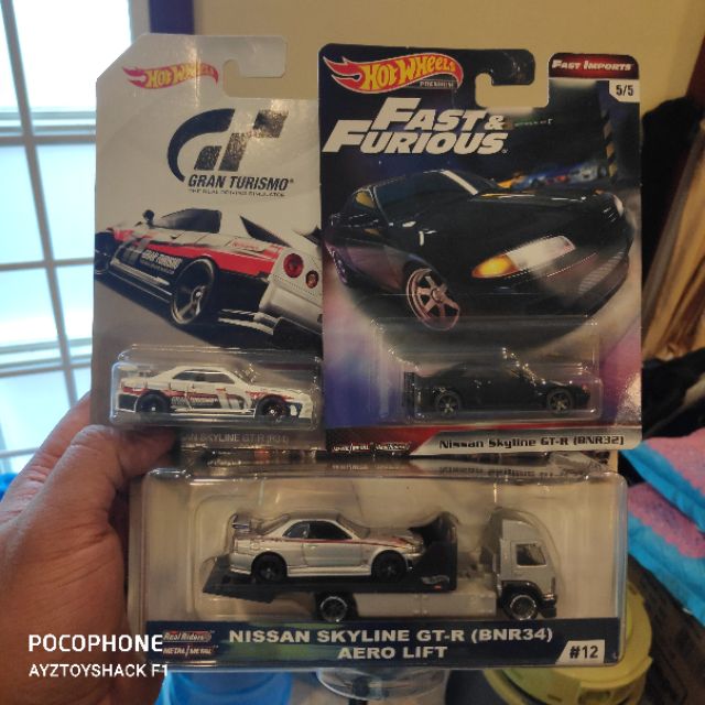 hot wheels team transport r34