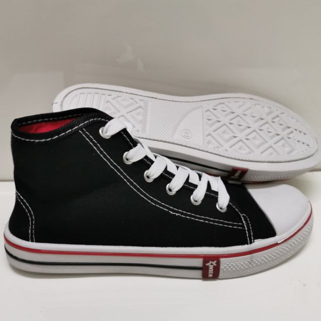 high cut canvas shoes