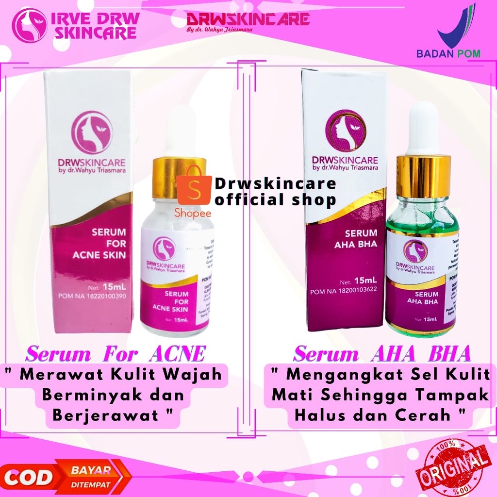 Drw Skincare Serum For Acne Aha Bha Oily Skin Acne Spots Spots Acne