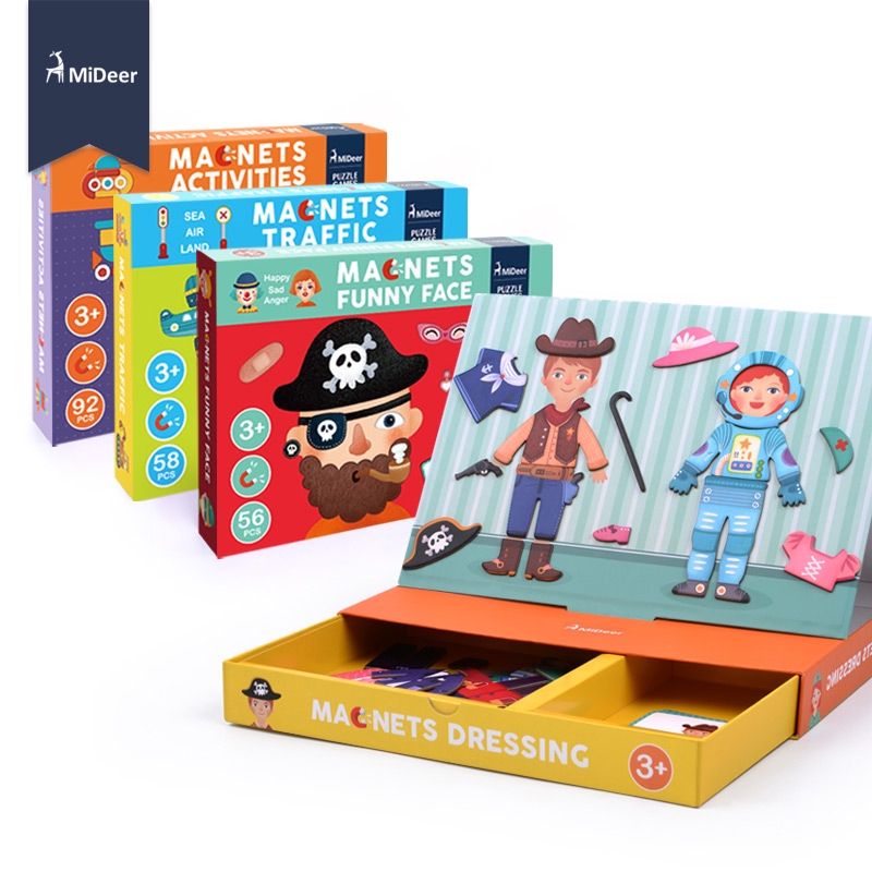 magnetic face toy