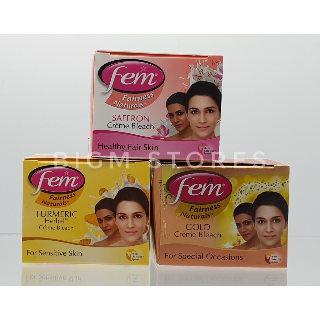 Fem Creme Bleach 24g Shopee Malaysia