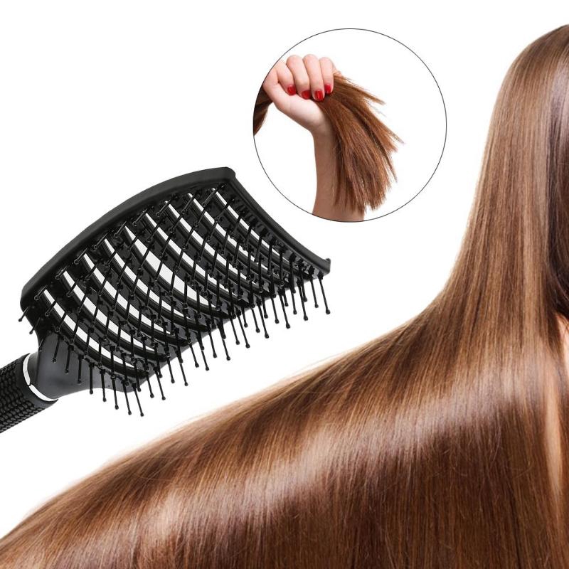 Wood Massage Comb Simple Big Curve Comb Massage Hair Care Shopee