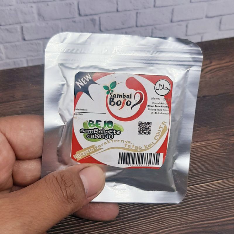 Hayu Hayu Reseller Asha 93 Sambal Pete Cabe Ijo Bojo Bejo Sambal Sachet Pac Shopee Malaysia