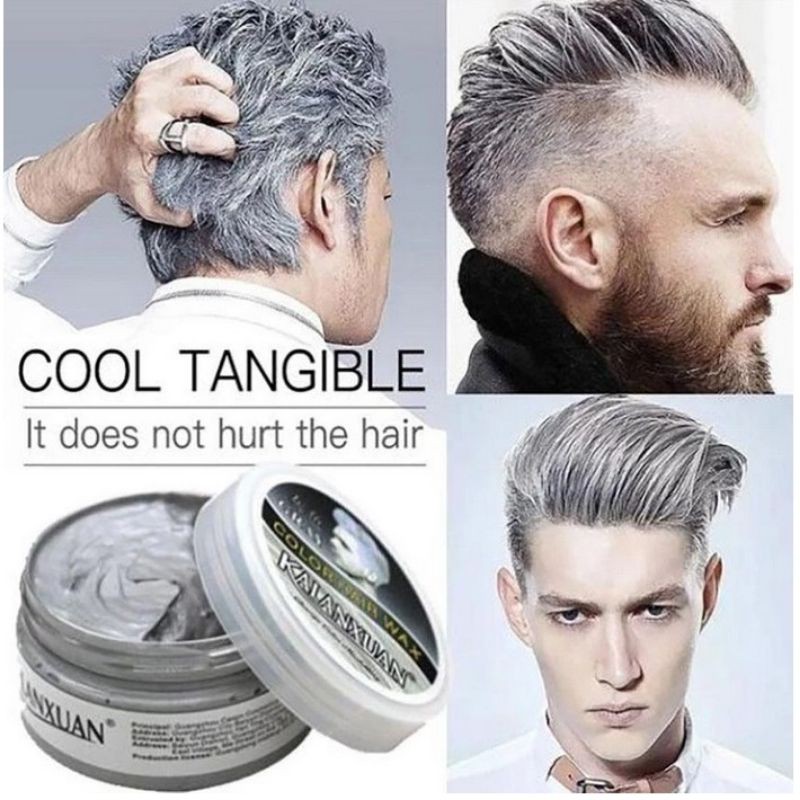 [Kalanxuan] Pomade Colour Temporary Hair Wax Colour