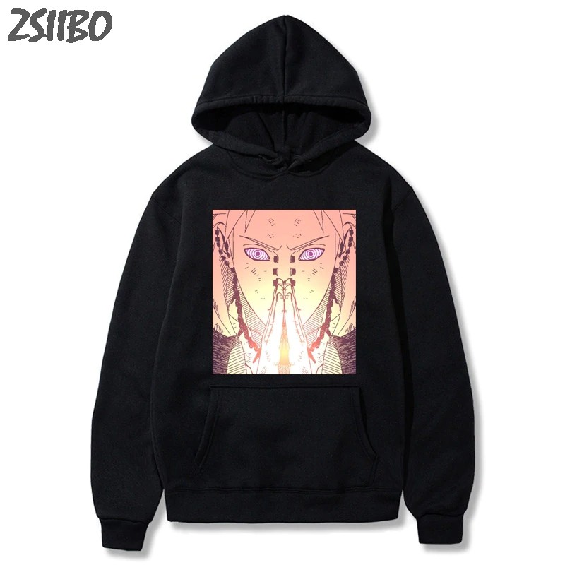 anime printed hoodies