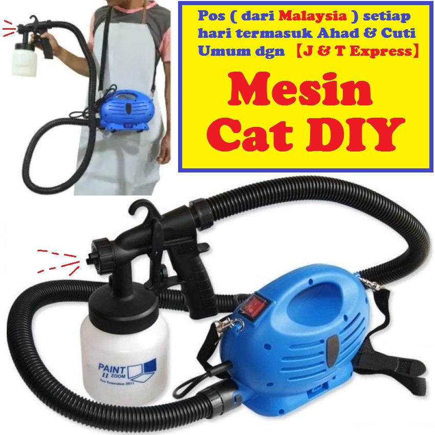 Mesin Cat Kereta Car Paint Spray Sprayer Painting Gun Machine Spraying Zoom Calar Touch Up Fix It Scratch Repair Remover Shopee Malaysia