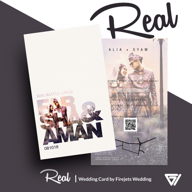 Firejets Wedding Card Shopee Malaysia
