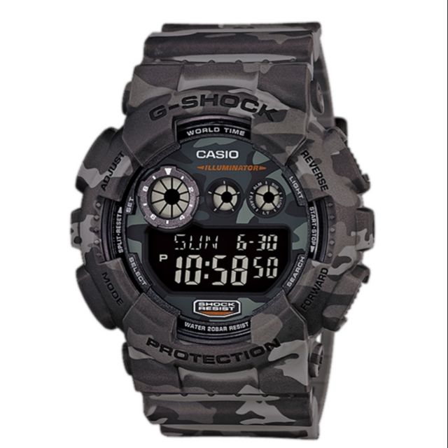 g shock army grey