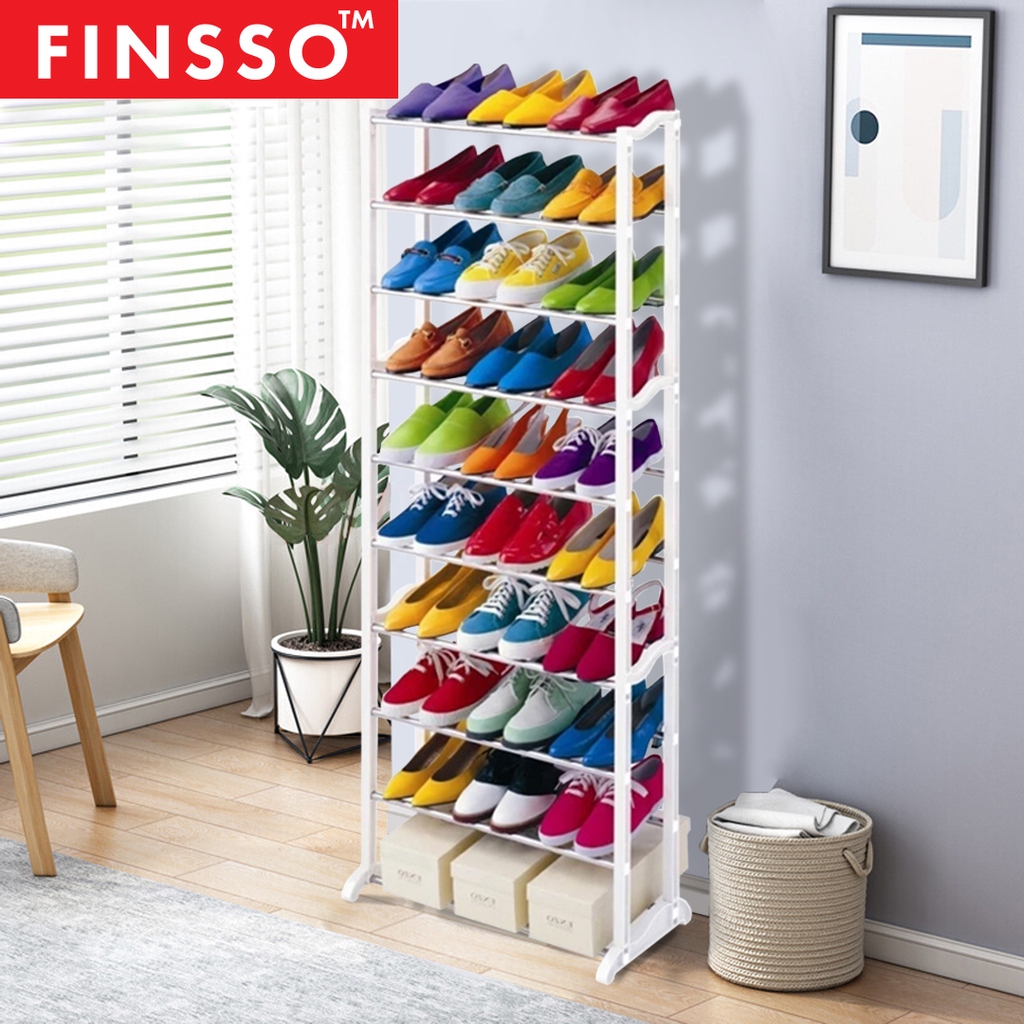 FINSSO: Colossal 10 - Layered Amazing Shoe Rack