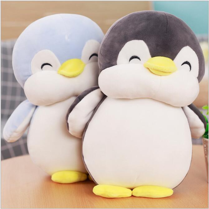 Soft Fat Smiling Animal Penguin Plush 